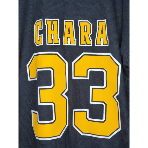 NHL Official Licensed Product Large Chara #33 Black Gold Boston Bruins Jersey - Picture 8 of 12